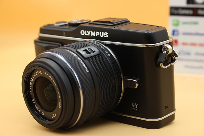 ขาย Olympus PEN E-P3 + Lens 14-42mm (สีดำ) สภาพสวย ชัตเตอร์ 9,073 รูป จอติดฟิล์มแล้ว เมนูไทย ใช้งานปกติทุกฟังก์ชั่น อุปกรณ์ครบพร้อมกระเป๋า  อุปกรณ์และรายละ